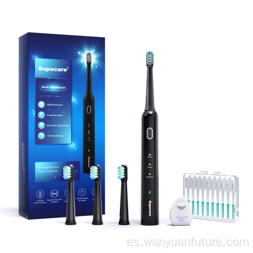 Cepillo de dientes eléctrico IPX7 de impermeabilidad inteligente ecológico IPX7